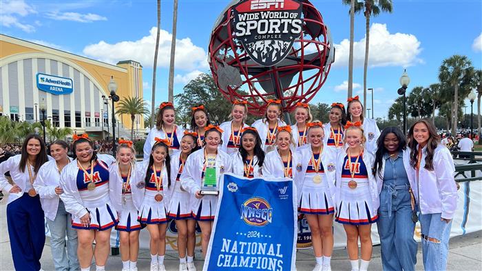 AMHS State Champs - Cheer